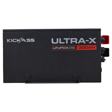 KickAss ProductsKickAss Smart 12V 300Ah Ultra-X Lithium Compact Deep Cycle Battery LiFePO4 - Series 2KA12300UXG2-LION