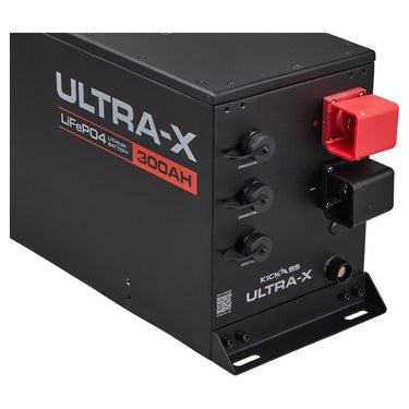 KickAss ProductsKickAss Smart 12V 300Ah Ultra-X Lithium Compact Deep Cycle Battery LiFePO4 - Series 2KA12300UXG2-LION