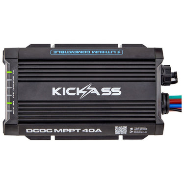 KickAss ProductsKickAss Smart 12V/24V 40A DCDC Charger With Solar MPPT + Integrated Bluetooth + Pre - Wired AndersonKADCDC40ABT - AND