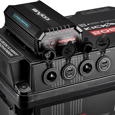 KickAss ProductsKickAss Smart 205Ah Lithium Battery Box Power Station with 40A DCDC Charger + Integrated BluetoothKAJBBOXLI205AH40A
