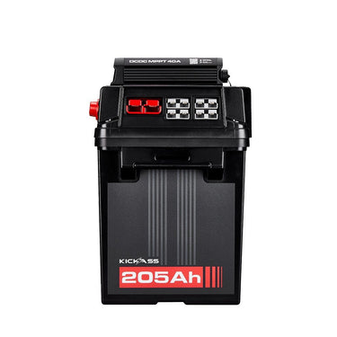 KickAss ProductsKickAss Smart 205Ah Lithium Battery Box Power Station with 40A DCDC Charger + Integrated BluetoothKAJBBOXLI205AH40A