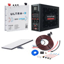 KickAss ProductsKickAss Smart 230Ah Ultra - X Lithium Slimline Dual Battery Kit with Canopy Power System & Starlink MiniKA-230AHLIT-CANOPY-DCDC-WIRING-STARLINK