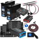 KickAss ProductsKickAss Smart 240Ah Slimline Lithium Dual Battery Kit With 2000W Inverter and Control BoxKA - SMART - 240SLIM - 2000 - CB - KIT