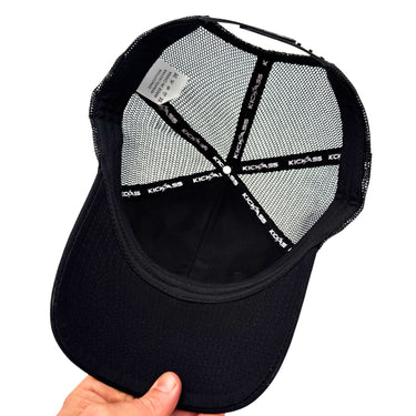 KickAss ProductsKickAss Snapback Cap - All Black with Black KA 3D LogoKASCAP - BLK - BLKLOGO