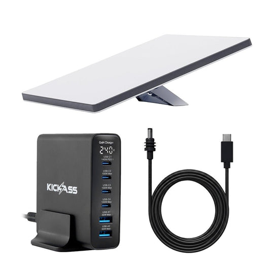 KickAss ProductsKickAss Starlink Mini Bundle with 240W GaN USB - C PD Fast Charger and 5m USB - C CableKA-STLMINI-240WCHG-USBC