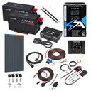 KickAss ProductsKickAss Twin 12V 300Ah Ultra-X Lithium Battery Bundle with PowerBoss & Wiring Kit - 600Ah Total CapacityKA-12300UXG2LIT-POWERBOSS-PKIT-600AH