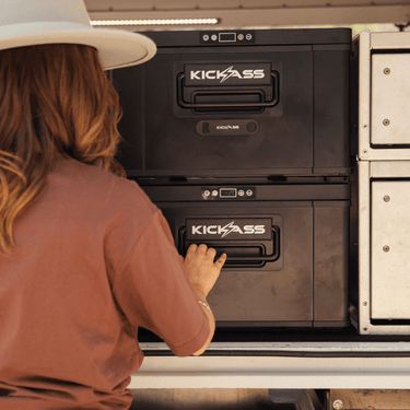KickAss ProductsKickAss Twin 30L 12V Drawer Fridge BundleKAF-30DR-BUNDLE