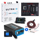 KickAss ProductsKickAss Ultra - X 230Ah Slimline Lithium Complete Dual Battery Kit with Control Hub & 2000W Inverter - WhiteKACTRLHUB230XW-40A-COMPLETEKIT