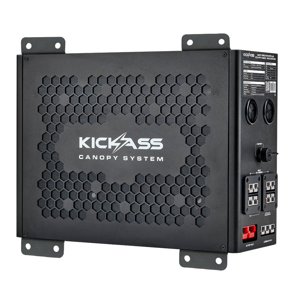 KickAss ProductsKickAss Wired Switching Canopy Power System with 40A DCDC ChargerKA40A8CPSL