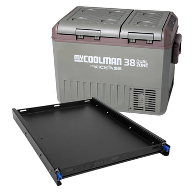 KickAss ProductsmyCOOLMAN 38L Dual Zone Fridge with KickAss Fridge SlideKAMCC38FSLIDE