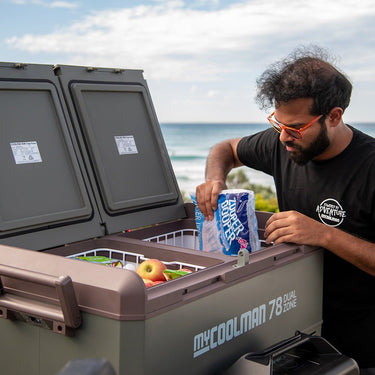KickAss ProductsmyCOOLMAN Recreational 78L Dual Zone Fridge/FreezerMCMFFREC - 78L - DZ