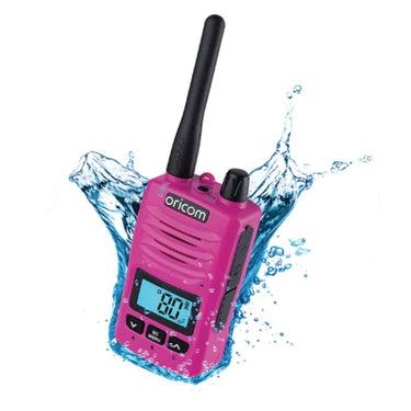 KickAss ProductsOricom Pink Waterproof IP67 Handheld 5W UHF CB RadioDTX600PNK
