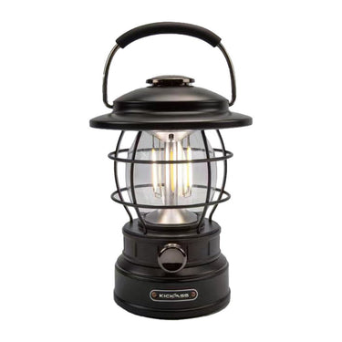 KickAss ProductsVintage Camping Lantern - BlackKACAMPLANTERN - BLK