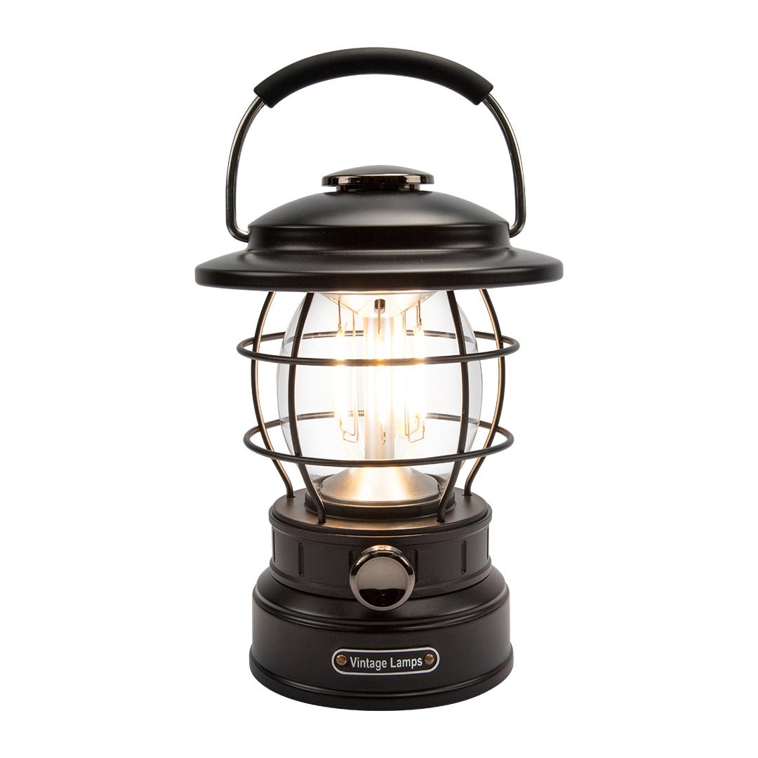 KickAss ProductsVintage Camping Lantern - BlackKACAMPLANTERN - BLK