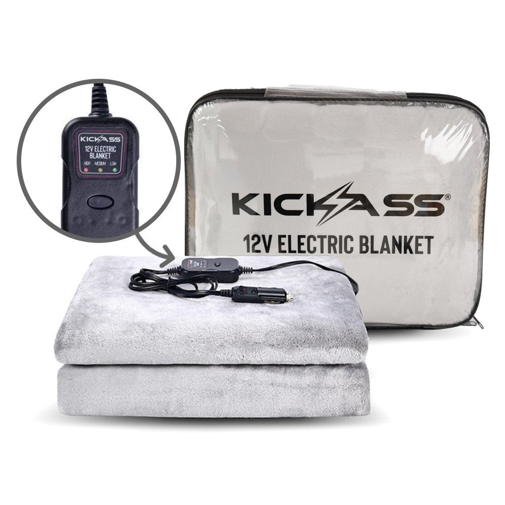 KickCharge 300 24Ah Lithium Power Pack & Electric Blanket Twin Bundle