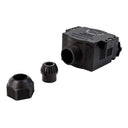 12 Pin Flat Trailer Socket- Red & Blue LED for AUX Circuit