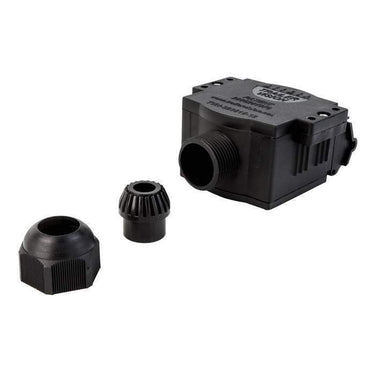 12 Pin Flat Trailer Socket- Red & Blue LED for AUX Circuit