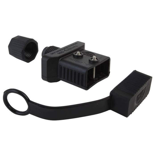 50A Weatherproof Anderson Connector Cover Plug- Black