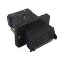 50A Weatherproof Anderson Connector Socket Cover FLUSH MOUNT- Black