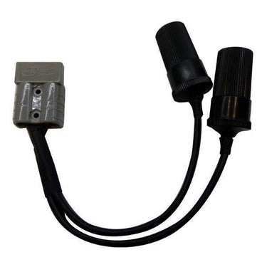 Anderson Connector to 2x Cigarette Sockets