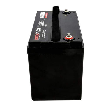 KickAss 12V 120AH AGM Battery Twin Pack with Cables, & 22Am