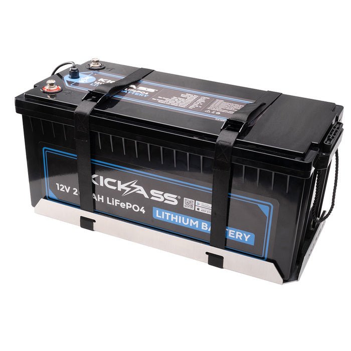 KickAss 12V 200AH LiFePO4 Lithium Battery Essentials Bundle