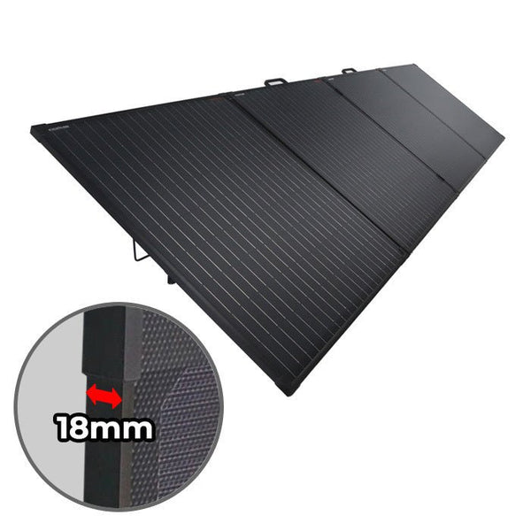 The KickAss 12V 200W Super Thin Portable Camping Solar Panel and 20A