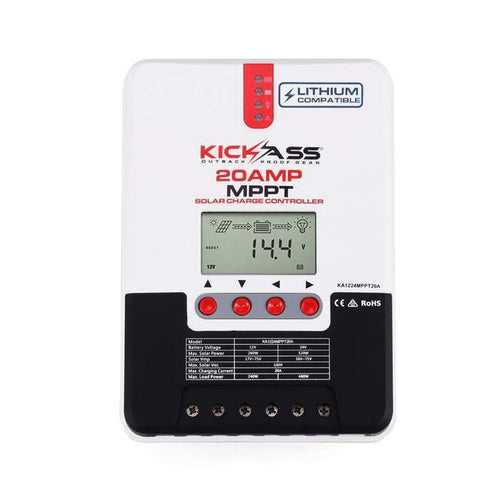 KickAss 12V 200W Super Thin Portable Camping Solar Panel 2