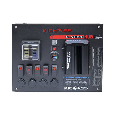 KickAss 12V Control Hub With 20A DCDC Charger