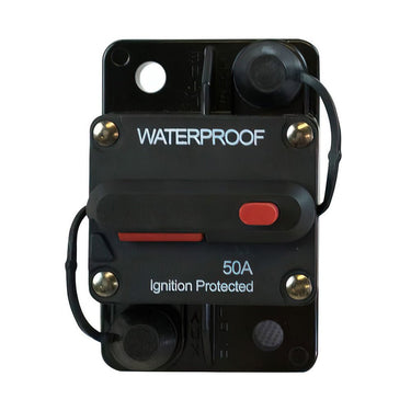 KickAss 12V HiAmp 50A Manual Reset Circuit Breaker