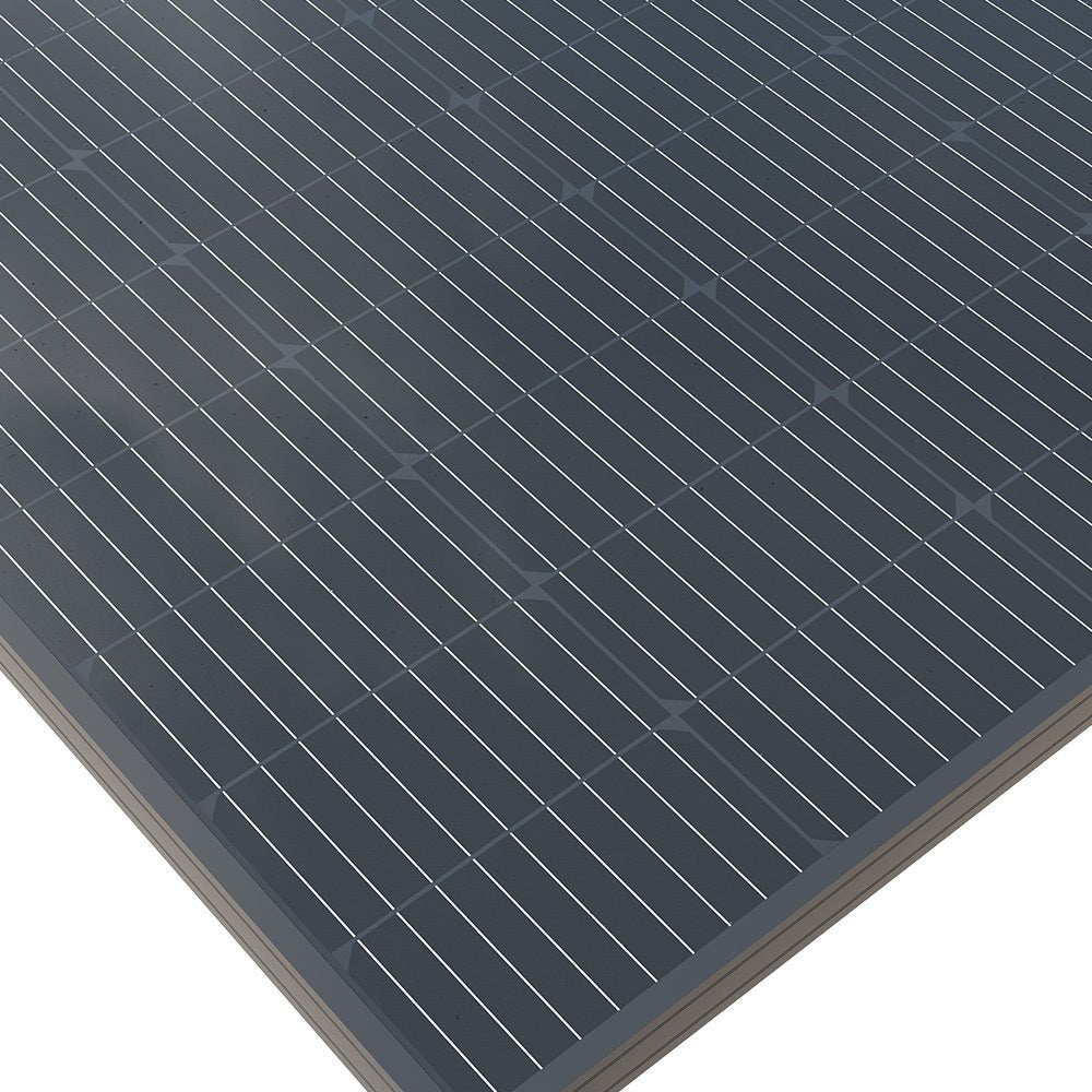 KickAss 170W Fixed Glass Solar Panel - Grade A Cells