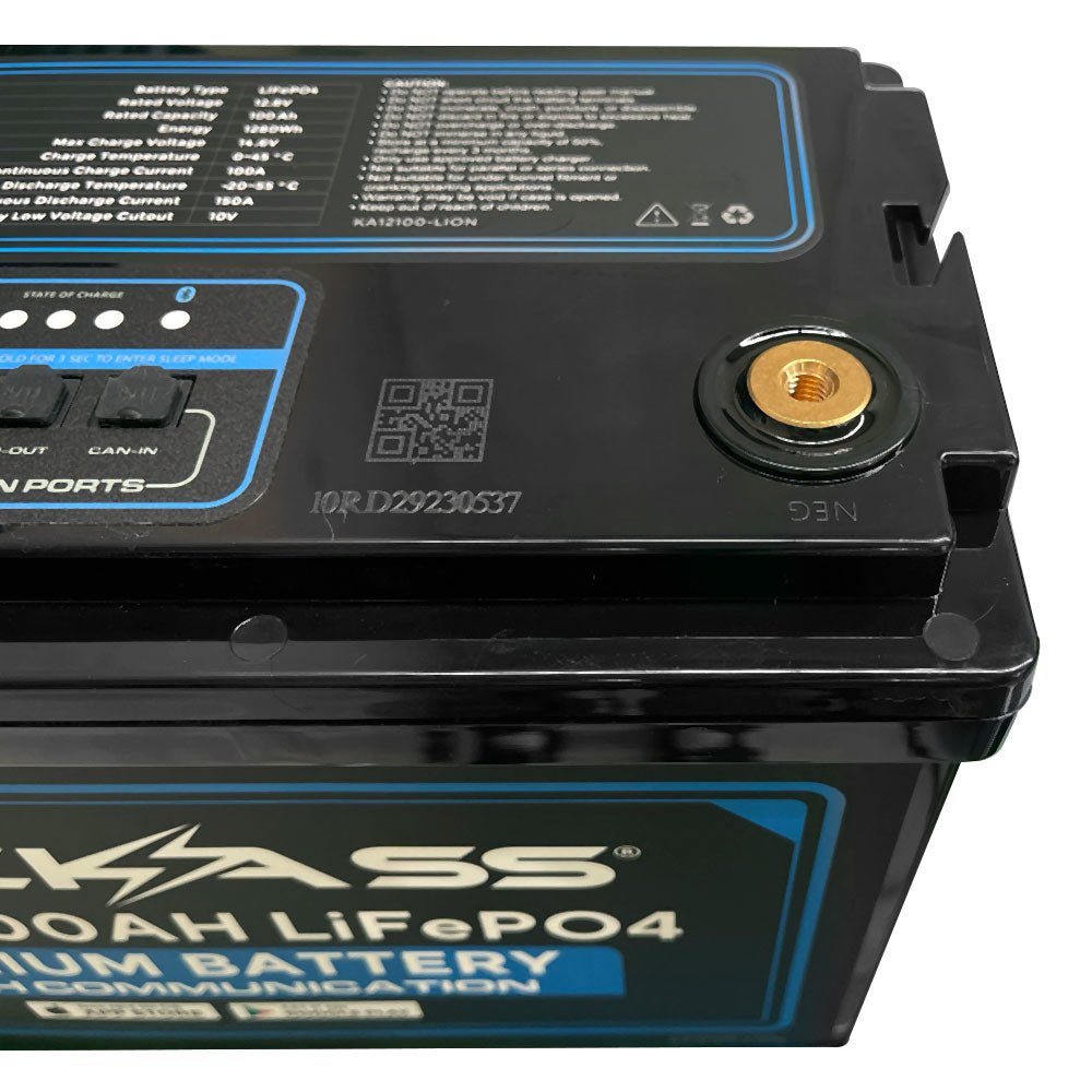 KickAss 2x 12V 100Ah Lithium Batteries In Parallel