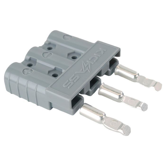 KickAss 3-Pin 50A Grey Anderson Style Connector