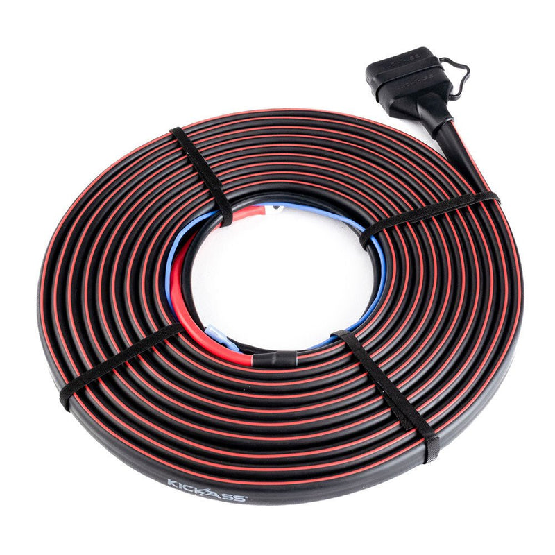 The KickAss 40A DCDC Charger & 8M Heavy Duty DCDC Wiring Kit KickAss