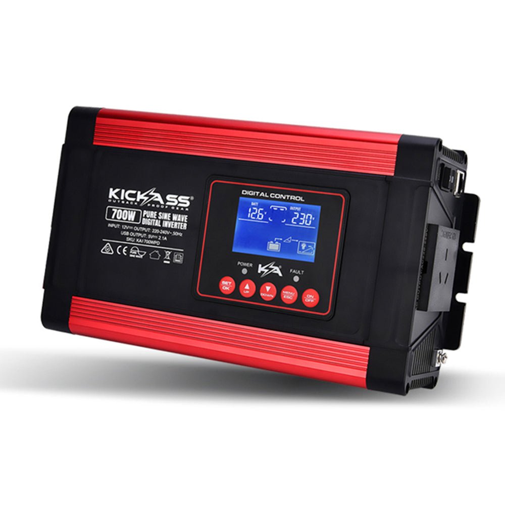 KickAss 700W Digital Pure Sine Wave Inverter