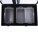 KickAss 75L Portable Camping Fridge/Freezer & Premium Fridge Slide/Table Combo