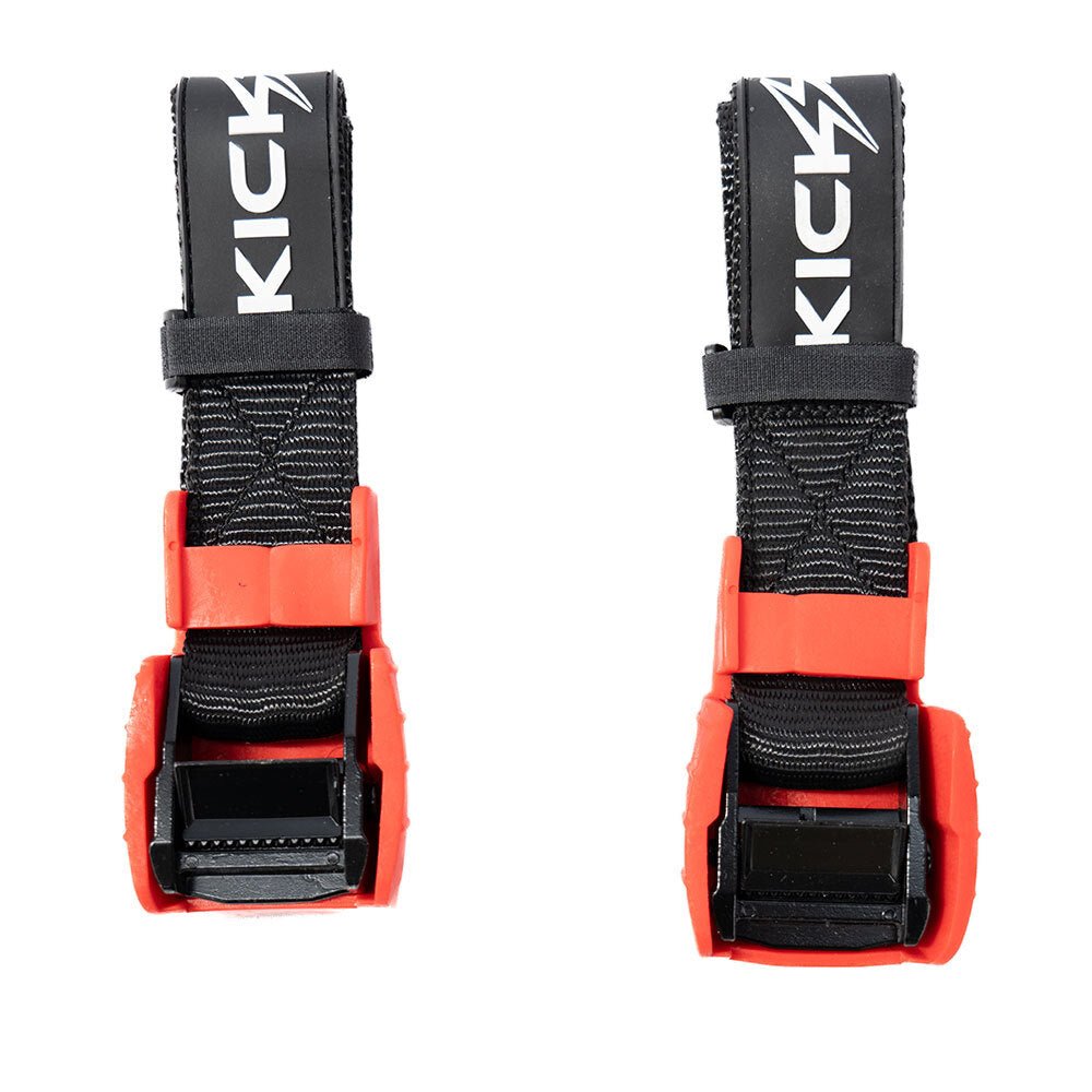 Synergy High Vis Cam Buckle Straps - 25mm X 1.5 Meters, Heavy Duty Load Securing, Orange (Pack Of 4), Made In UK