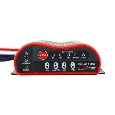 KickAss DCDC MPPT Solar Battery Charger 12V-24V 25A Pre-wired Anderson