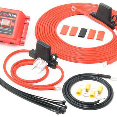 KickAss Dual Battery Wiring Kit with 12V 140Amp Dual Sensing VSR