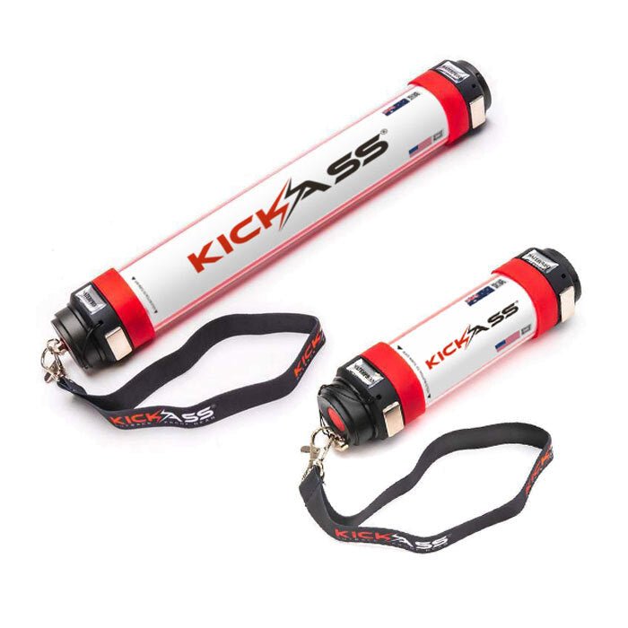 KickAss LED Torch Light Power Bank Rechargeable - 2 Pack