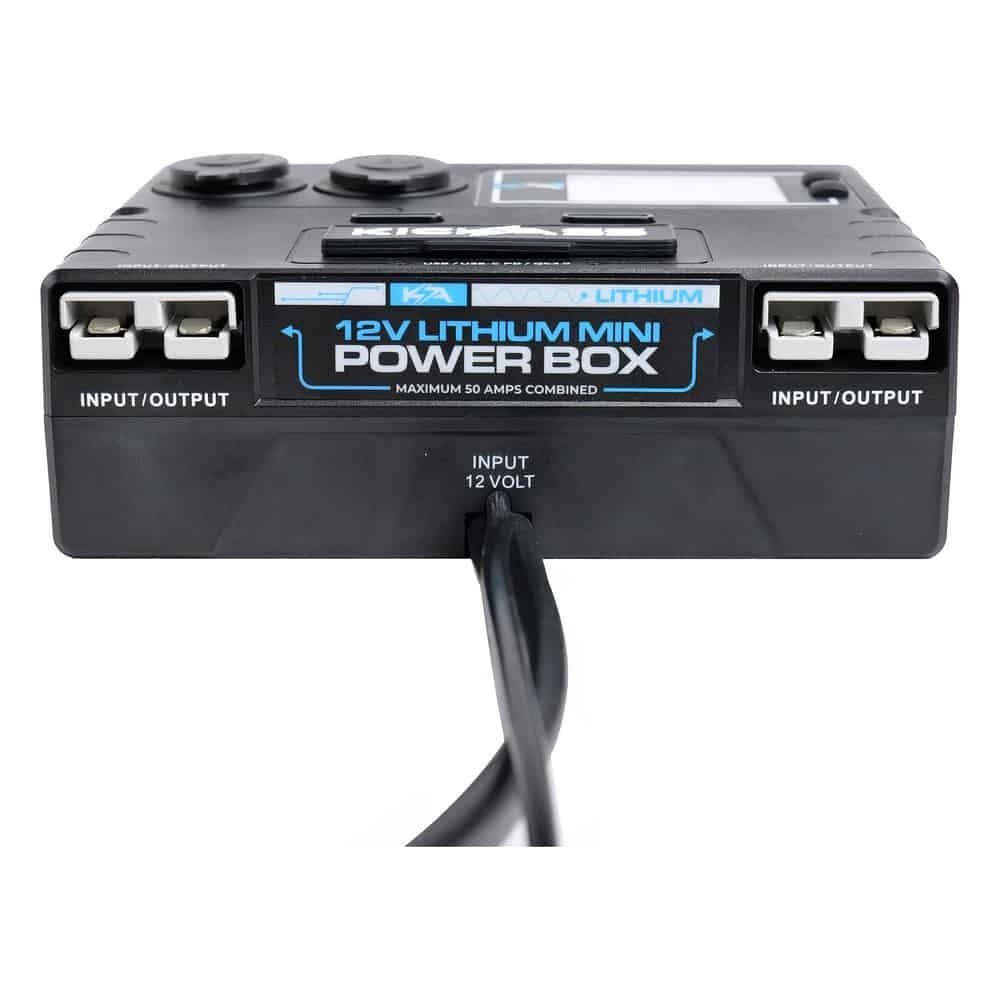 Lithium Control Box The KickAss Lithium 12V Control Box - With LCD Screen | KickAss Products