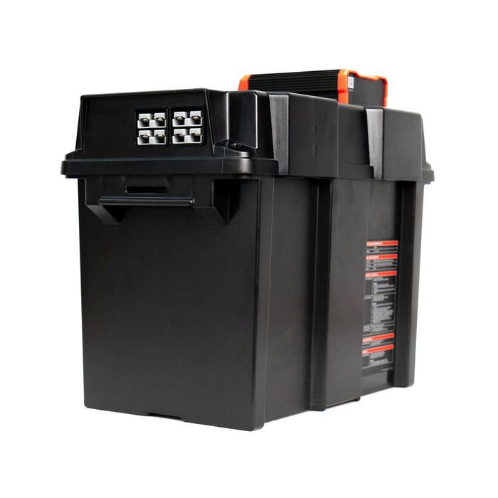 The KickAss Battery Box With DCDC Charger 20A KickAss Products