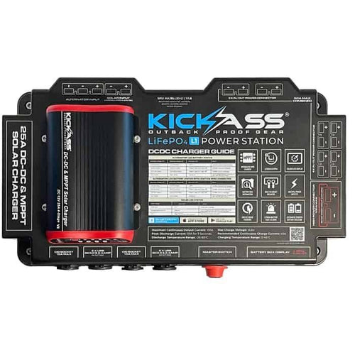 The KickAss Portable Lithium Battery Box & 120Ah Lithium Battery Complete Package KickAss Products