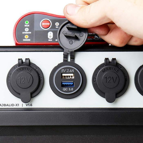 The KickAss Portable Lithium Battery Box & 120Ah Lithium Battery