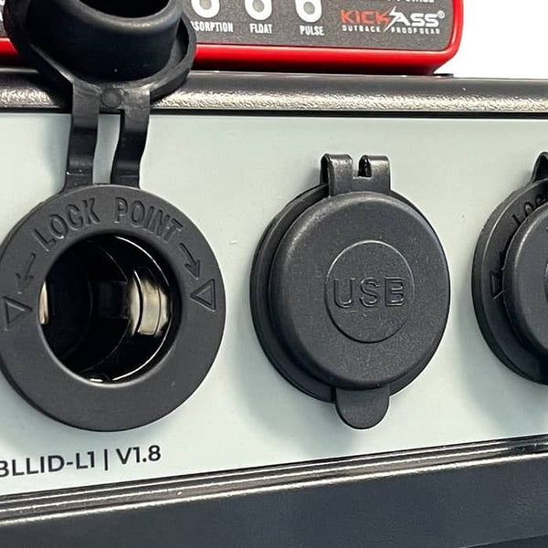 The KickAss Portable Lithium Battery Box & 120Ah Lithium Battery