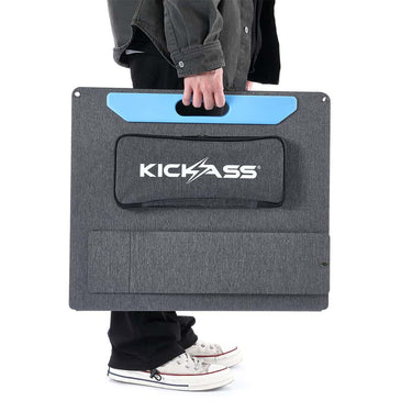 KickAss Premium 120W Folding Portable Solar Panel