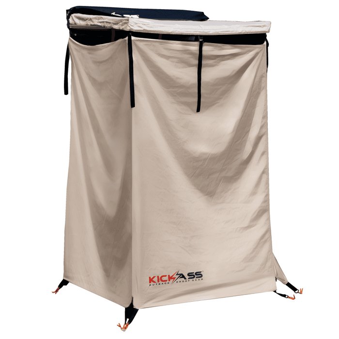 KickAss Premium Shower Awning with Roof Main Image