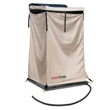 KickAss Premium Shower Tent Awning with Roof & Base Main Image