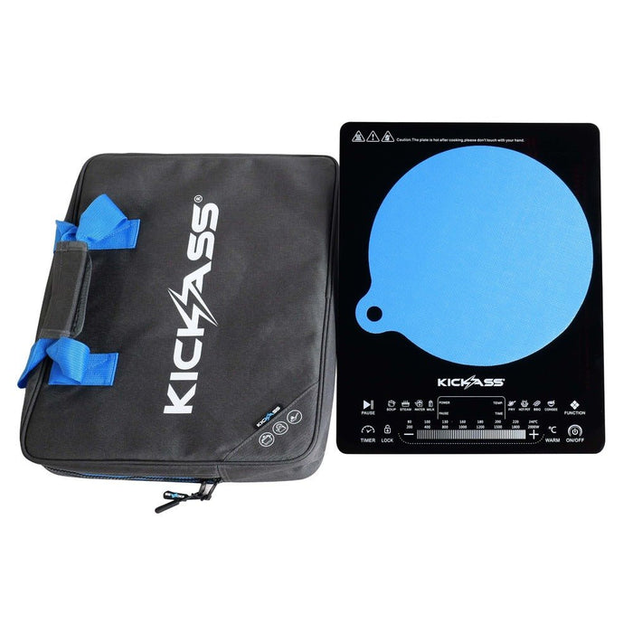 The KickAss QuickFire 2000W Portable Induction Cooktop For Camping ...