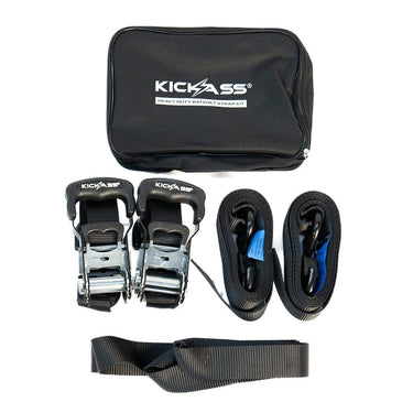 KickAss Ratchet Set 38mm x 2.5m - 2 pcs with Tie down loop Main Image